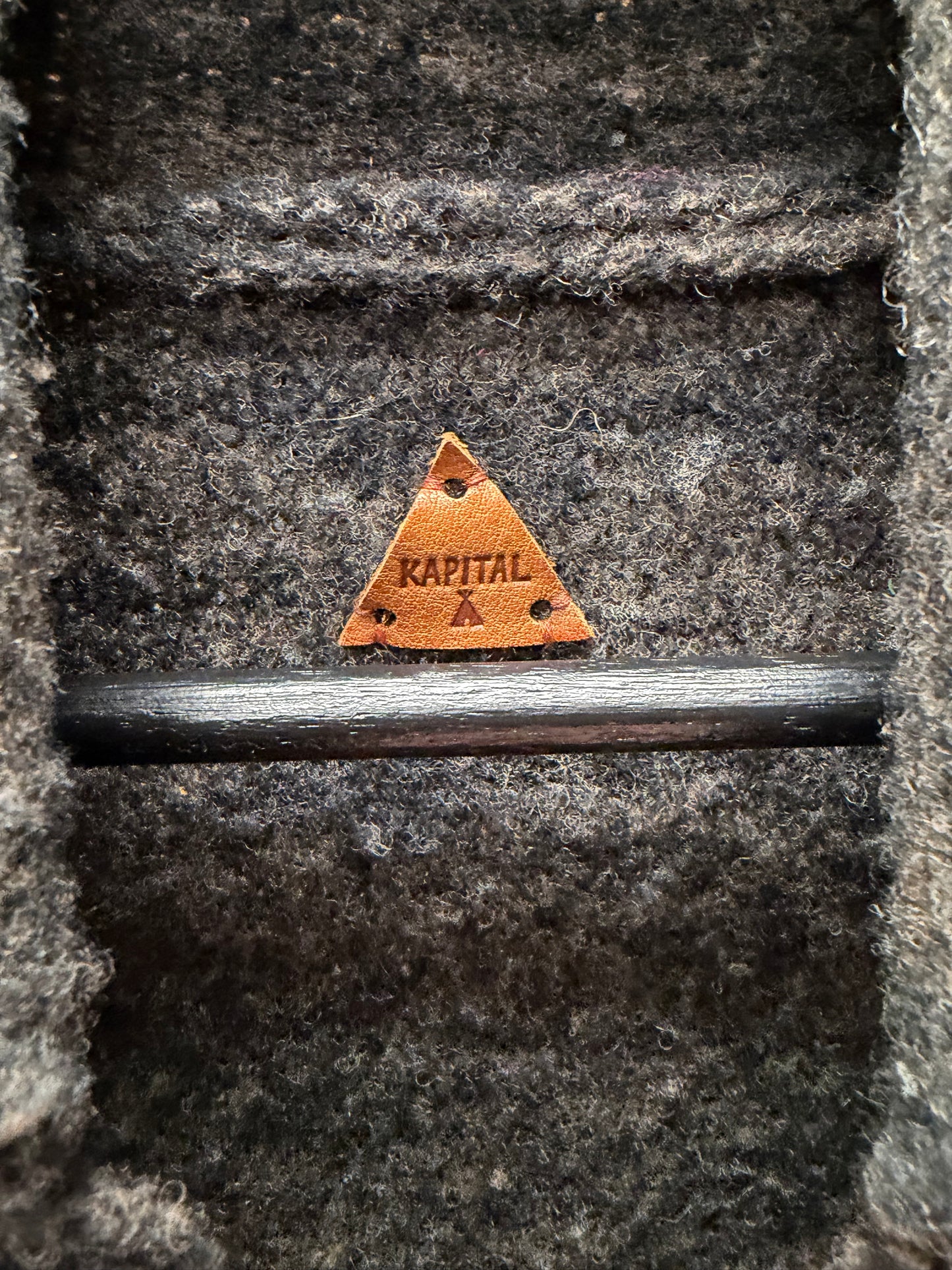 Kapital Mahogany Brown ‘Tyrol’ Wool Nomad Jacket