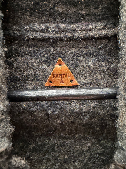 Kapital Mahogany Brown ‘Tyrol’ Wool Nomad Jacket