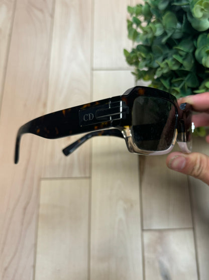 Dior ‘BlackSuit XL’ Monogram Lens Sunglasses