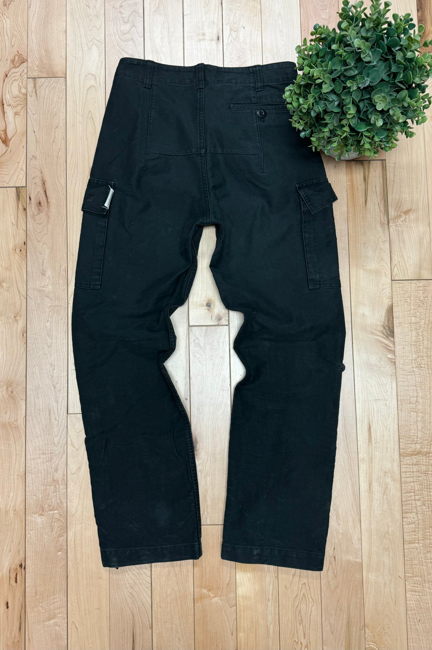 2000 Undercover x Wtaps Washed Black Cargo Pants