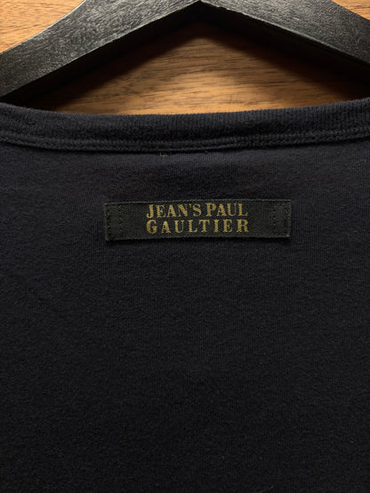 Vintage 1990s Jean Paul Gaultier ‘Outlaws Territory’ Skull Graphic Long Sleeve Shirt