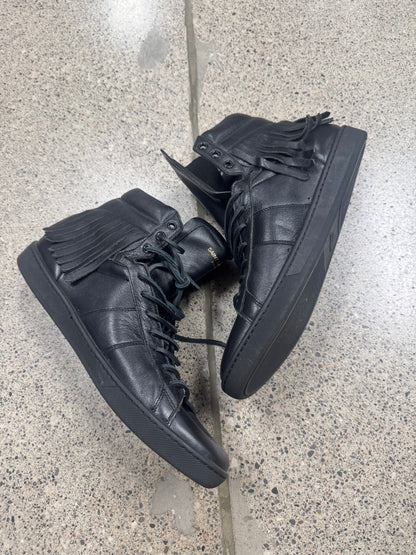 Saint Laurent SL/18 ‘Fringe’ Leather Sneakers