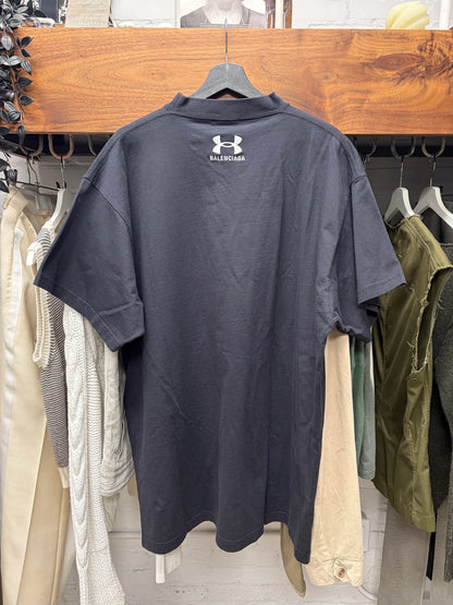 SS2025 Balenciaga x Under Armour Embroidered Logo T-Shirt