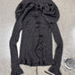 Vintage Jean Paul Gaultier ‘Chinoiserie’ Asymmetric Zip Knit Sweater