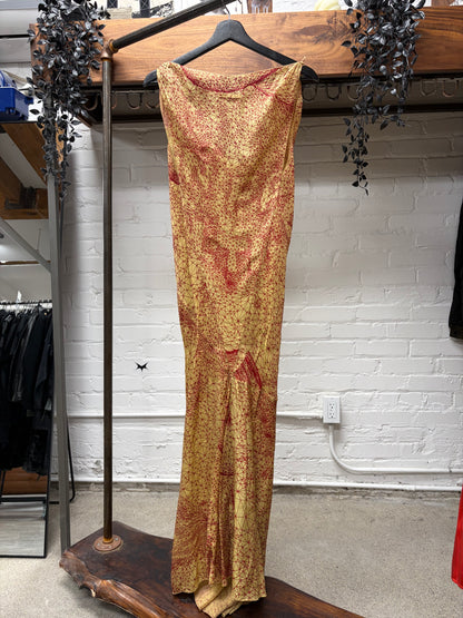 SS01 Jean Paul Gaultier ‘Constellation’ Silk Slip Dress