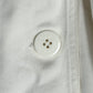 90s Alexander McQueen ‘Grommet Hole’ White Cotton Fencing Jacket