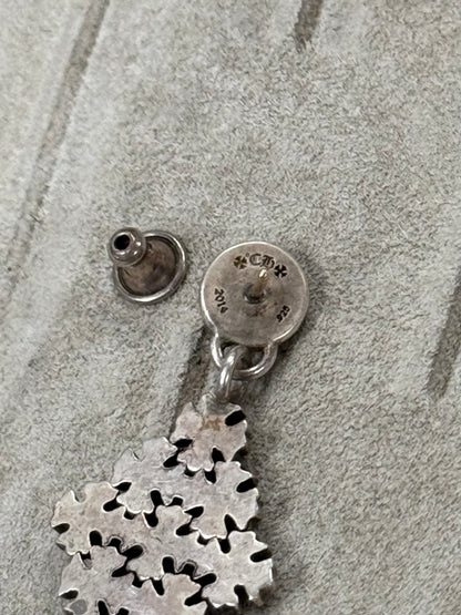 Chrome Hearts ‘Matalesse’ 925 Silver Chain Mail Earring