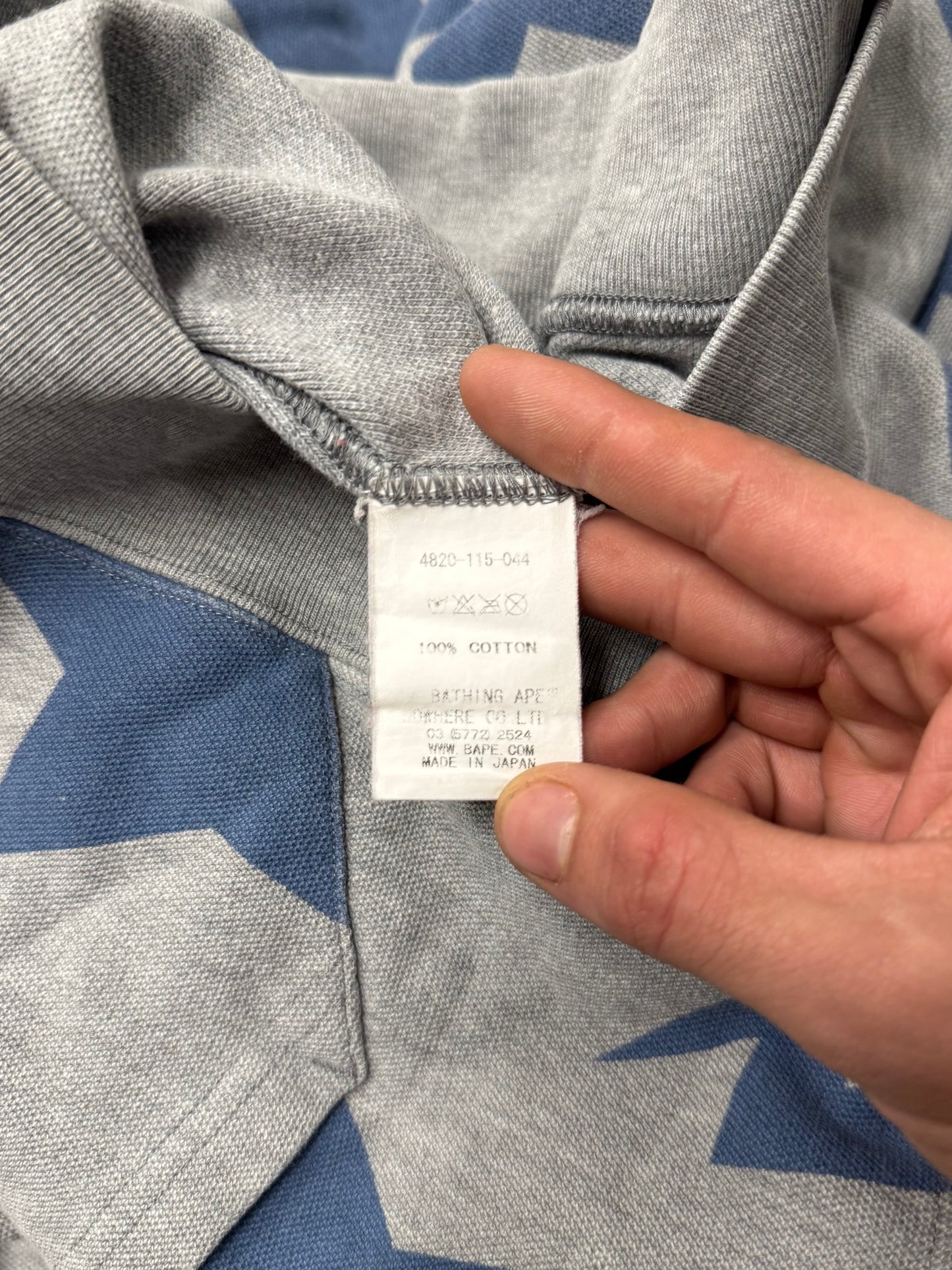2006 Bape ‘Star Sta’ Zip Up Hoodie