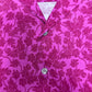 Dries Van Noten ‘Cassi’ Fuchsia Pink Camp Collar Shirt