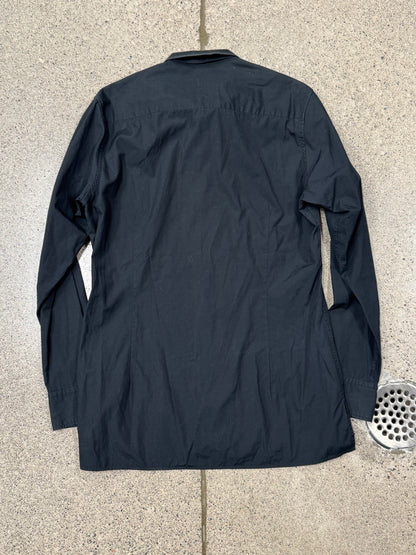 Yohji Yamamoto Pour Homme ‘Tie Collar’ Button Down Shirt