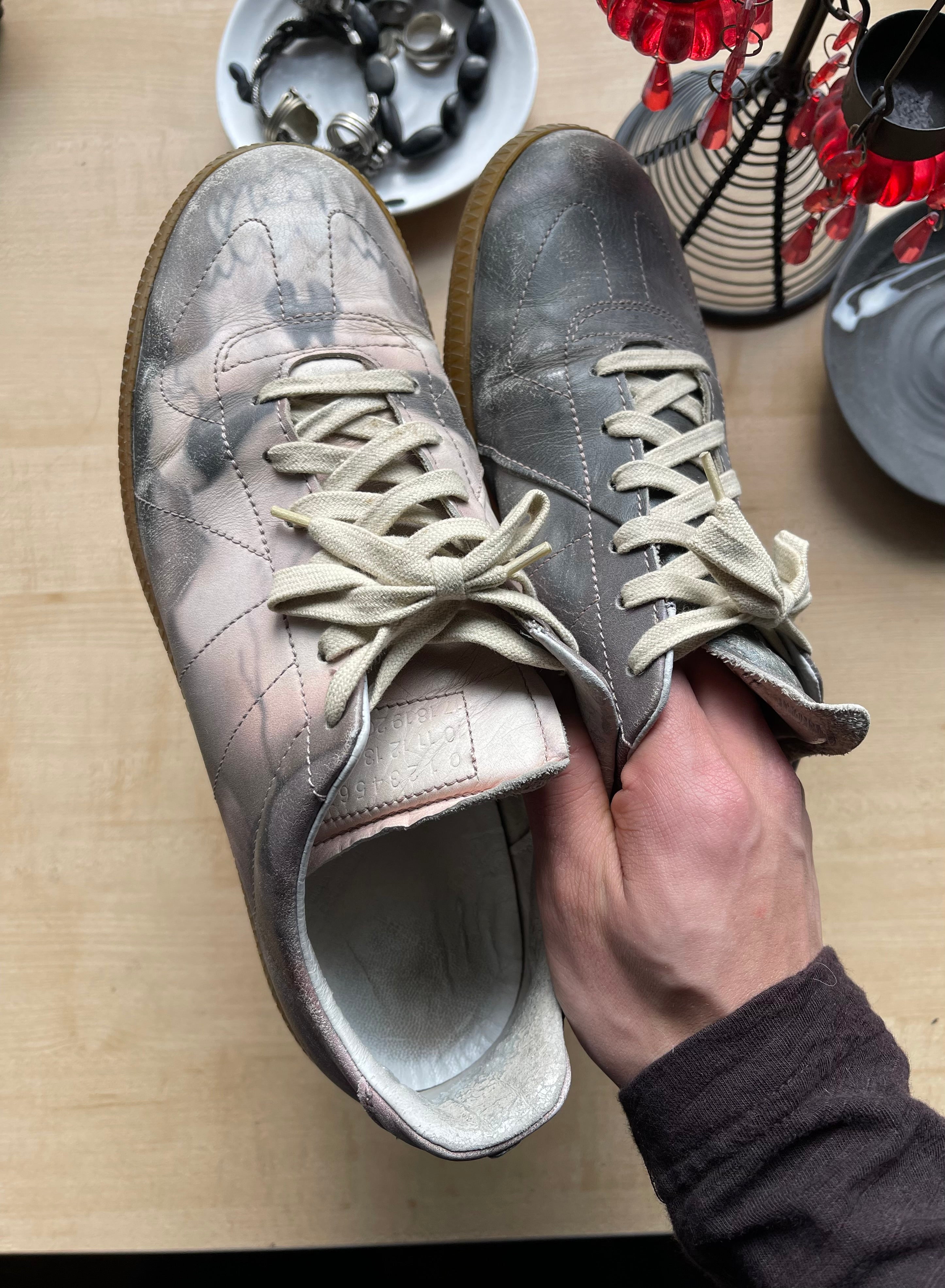 Autumn Winter 2008 Maison Margiela Skull German Army Trainers