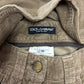 Dolce & Gabbana Mainline Corduroy D&G Logo Flared Pants