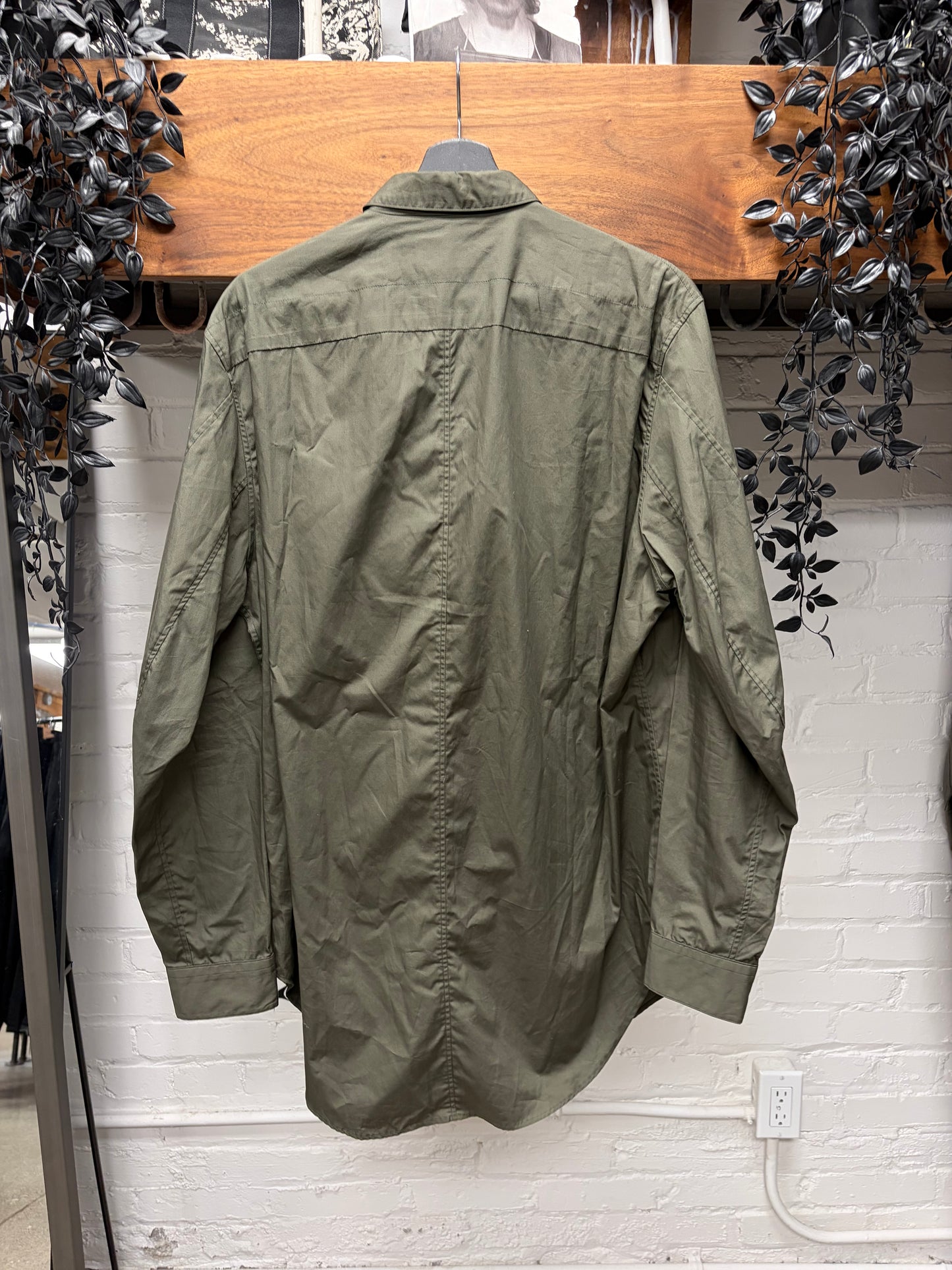 AW2018 Julius Military Inspired Cotton Work-Shirt