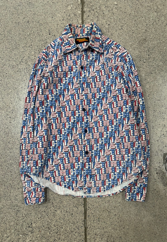 Hysteric Glamour ‘Stars and Stripes’ Button Down Shirt