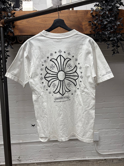 Chrome Hearts ‘California’ Plus Cross White Graphic T-Shirt