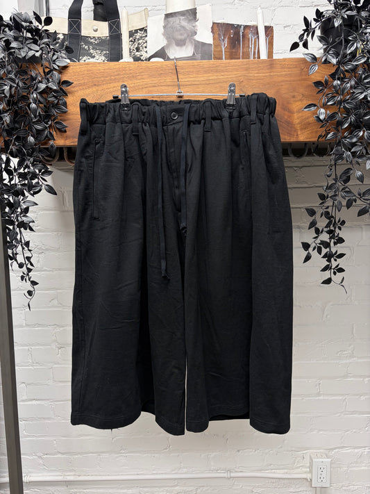 Yohji Yamamoto Pour Homme Mainline Wide Leg 3/4 Length Shorts