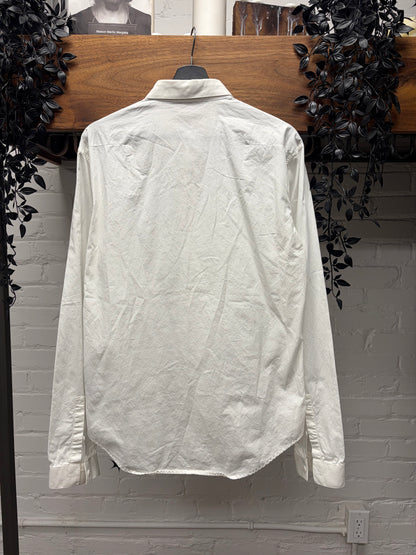 AW2005 Dior Homme ‘In the Morning’ Bee Embroidered Logo Button Up Shirt