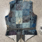 Kapital ‘Boro’ Denim Repaired Boiled Wool Vest