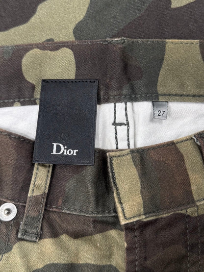 Dior Homme ‘Army Camouflage’ Skinny Denim