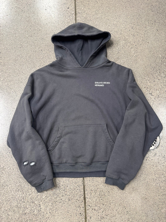 Enfants Riches Deprimes ‘Distressed Thermal’ Pullover Hoodie