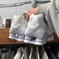 Comme Des Garçons x Nike ‘Shox’ White Low Top Sneakers