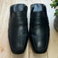 Balenciaga ‘City’ Sabot Black Leather Foldable Loafers