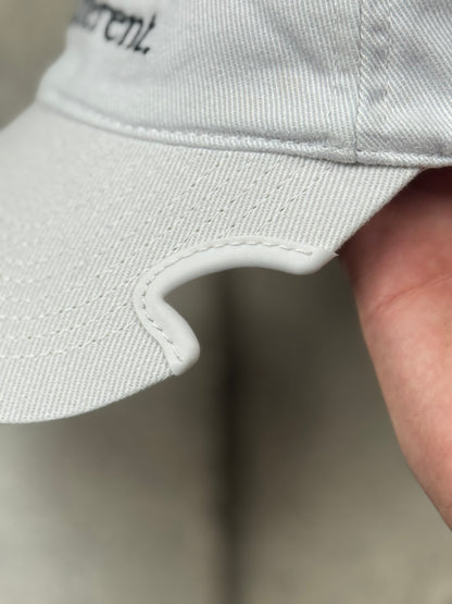 Balenciaga ‘Be Different’ Apple Logo Strap Back Hat