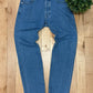 Ami ‘Alexandre Mattiussi’ Wide Leg Blue Denim