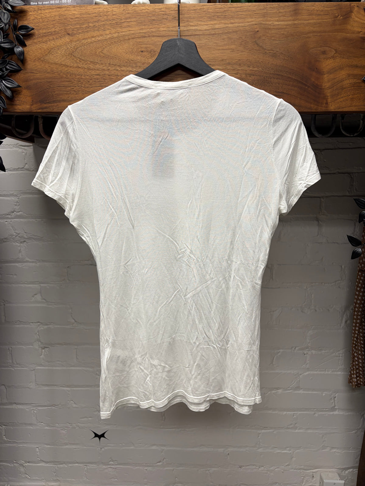 Gucci ‘Stripe Logo’ White Short Sleeve Fitted Henley T-Shirt