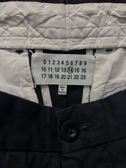 SS2020 Maison Margiela Black Slim Cut Pants