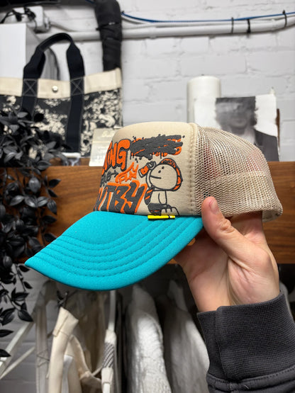 Kapital ‘Working Class Hero’ Mesh Trucker Hat