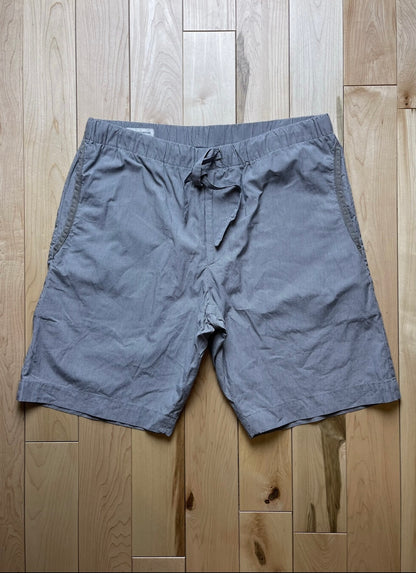 Dries Van Noten Pinstripe Cotton Drawstring Shorts