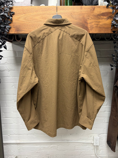 Undercover x GU Brown Zipper Pocket Work Shirt