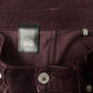 Dior Homme ‘Oxblood’ Red Corudroy Slim/Skinny Bottoms