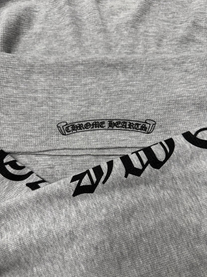 Chrome Hearts Thermal Grey Waffle Long Sleeve