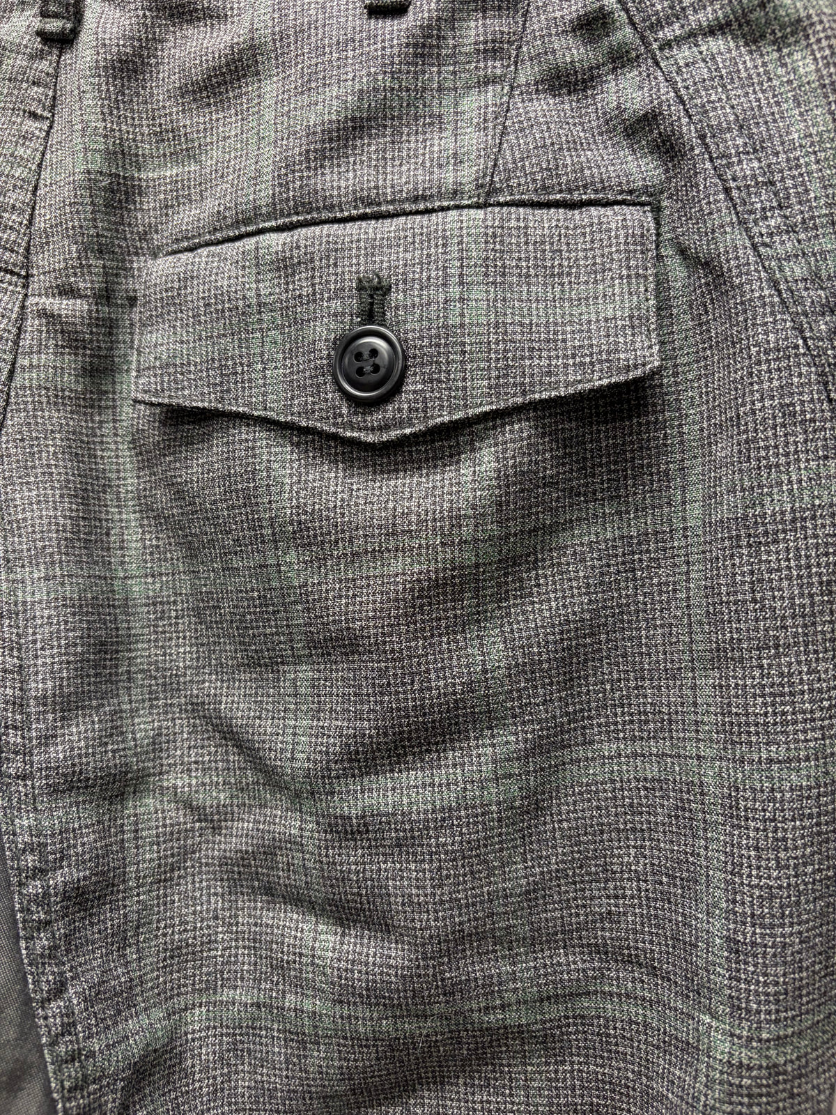 2018 Junya Watanabe Man Tartan Plaid Cotton Shorts