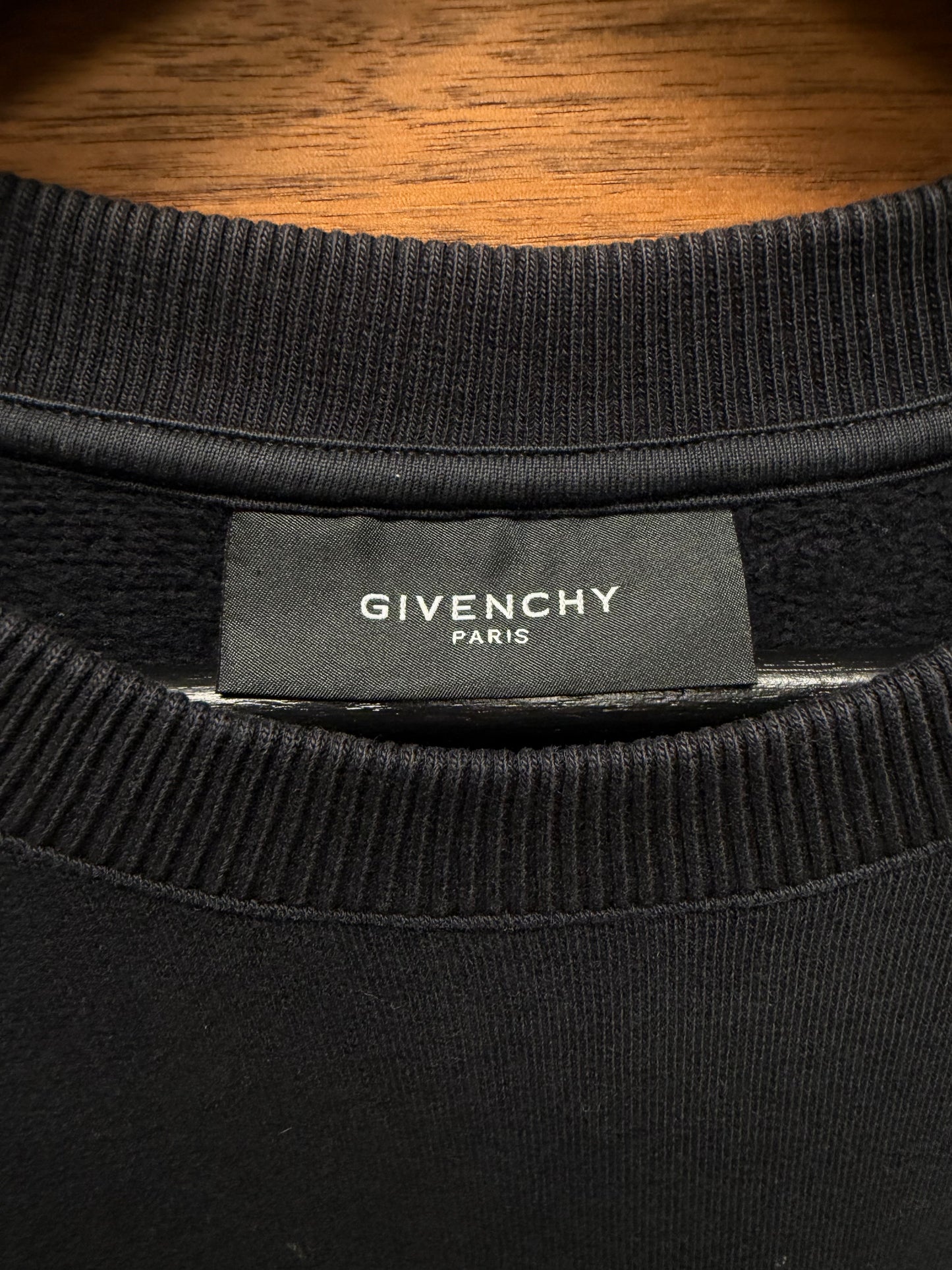 SS2013 Givenchy by Ricardo Tisci ‘Double Doberman’ Black Graphic Sweatshirt