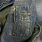 Diesel Military Quilt Padded Denim MA-1 Bomber Jacket