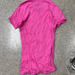 SS2023 Rick Owens ‘Hot Pink’ Double Layer T-Shirt