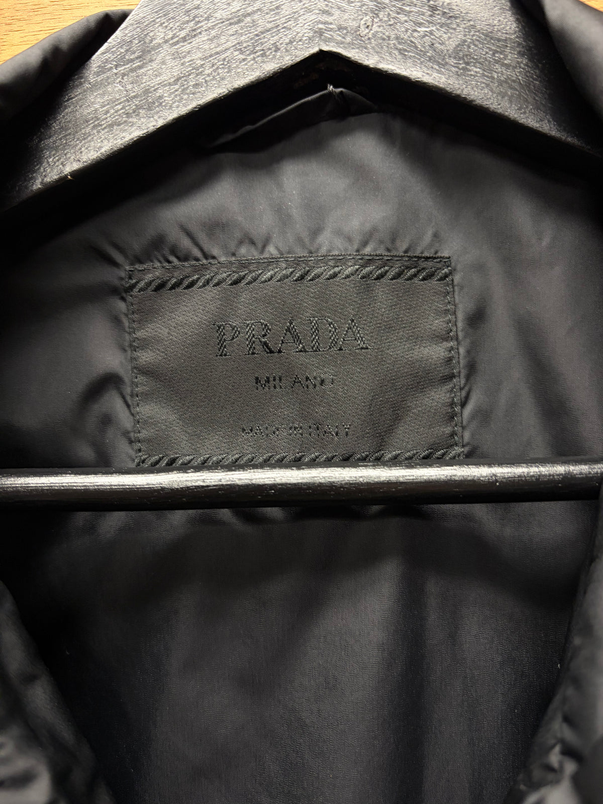 Vintage Prada Black Nylon Light ‘Inner Shell’ Jacket