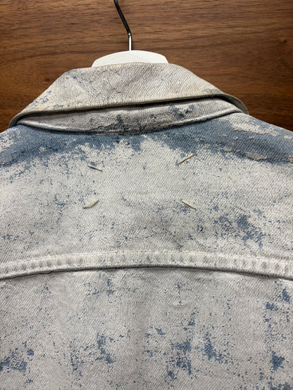 AW1999 Maison Martin Margiela Line (0) Artisinal ‘Paint Crack’ Denim Jacket