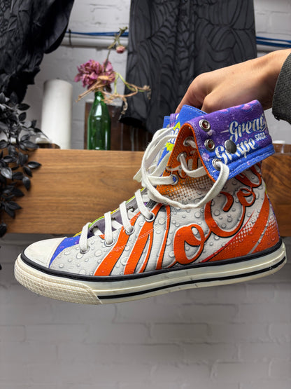 2016 Moschino ‘Soda Pop’ Chuck 70 Ultra High Top Sneakers