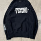 SS2014 Undercover ‘Psycho’ Chenille Patch Black Sweatshirt