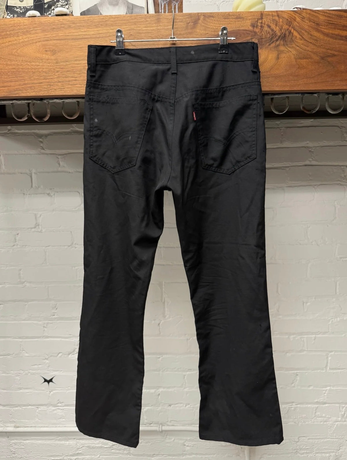 SS2002 Junya Watanabe x Levi’s ‘Earth’s Parasites’ Poem Black Trousers