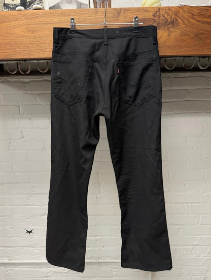 SS2002 Junya Watanabe x Levi’s ‘Earth’s Parasites’ Poem Black Trousers