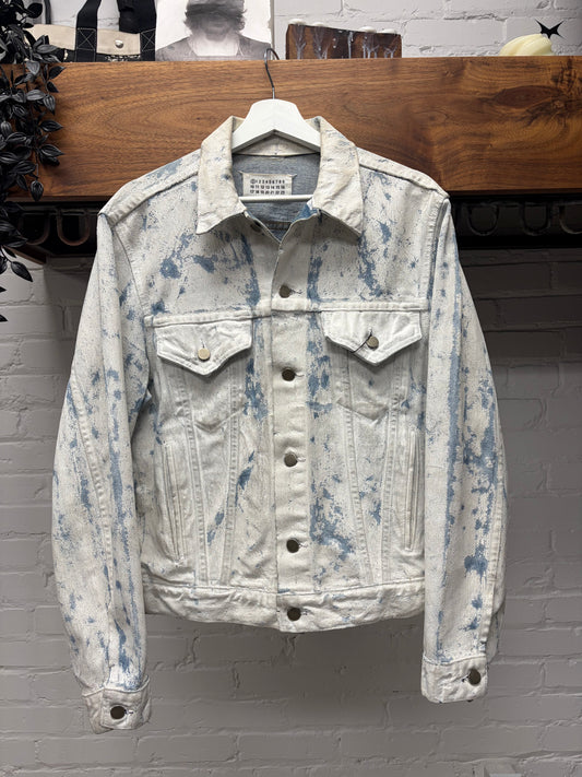 AW1999 Maison Martin Margiela Line (0) Artisinal ‘Paint Crack’ Denim Jacket