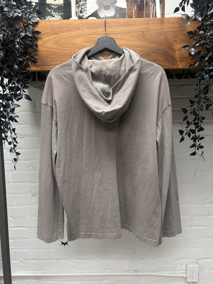 Acne Studios ‘Ecarla’ Mushroom Graphic Dust Brown Pullover Hoodie