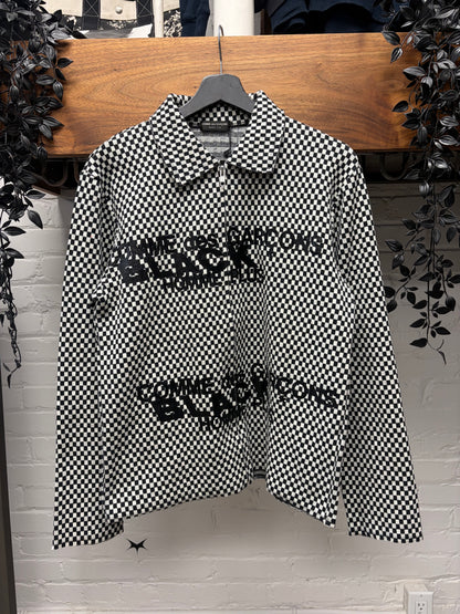 AW2002 Comme Des Garçons Homme Plus ‘Checkerboard Logo’ Work Jacket