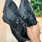 Nike x MMW ‘Zoom 004’ Tractor Sole Black Low Top Sneakers