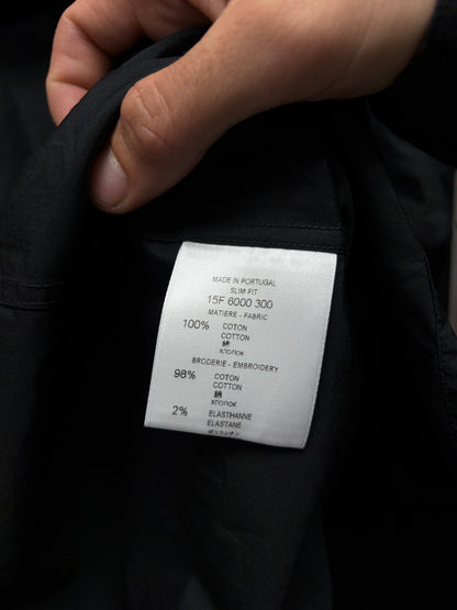Givenchy by Ricardo Tisci 'Star Collar' Embroidered Black/White Button Up Shirt